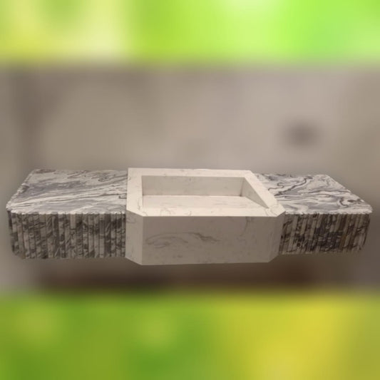 The Mould  Marble Vanity